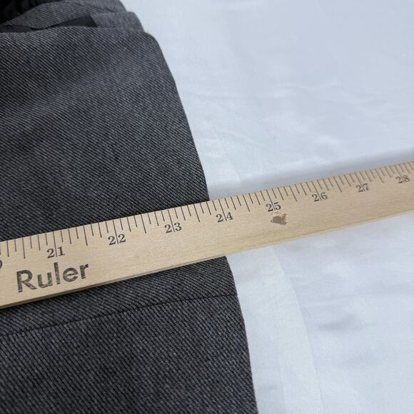 J Crew Blazer Womens 6 Tall Gray 365 Open Front Stretch Work Office Collarless - Picture 7 of 7